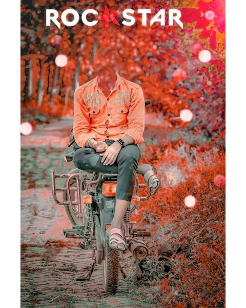Rock Start Bike Background Face Cut Editing PicsArt