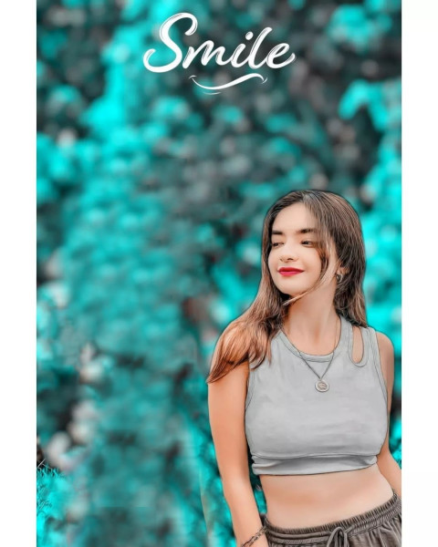 Smile PicsArt Background With Anuskha Sen