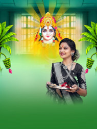 Best Chhath Puja CB Editing Background Free With Girls