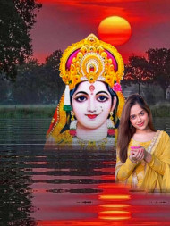 Best Chhathi Maiya CB Editing Background Free With Girls