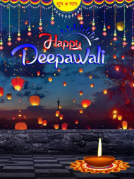 Deepawali PicsArt Background Full HD Free Download