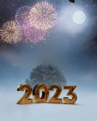 Free 2023 New Year HD Background Images