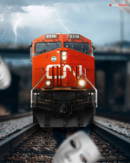 Front Train Creative Viral Photo Editing Bakground Full HD