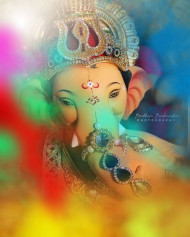 Ganesh Ji Color Smoke CB Editing Background Download New