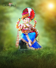 Ganpati Bappa Morya Ganesh Chaturthi Editing Background HD Images