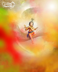 Happy Ganesh Ji Editing Background HD For Photoshop