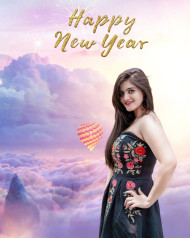 Happy New Year 2023 Editing Background With Girl