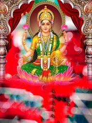 Lakshmi Puja Diwali Special PicsArt Editing Background With Girls