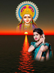 Latest Girls Chhathi Maiya PicsArt Editing Background