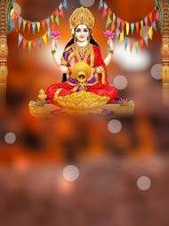 Latest Happy Lakshmi Puja Diwali CB Background for Photoshop