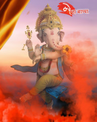 Lord Ganpati Bappa Free Images Hd For CB PicsArt Editing Background
