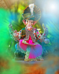 Lord Ganpati Bappa Photo CB Editing Background Full HD Download