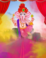 Lord Ganpati Ji Ganesh Chaturthi Editing CB Background HD