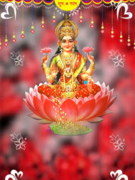 Mata Lakshmi PicsArt Diwali editing Background Download