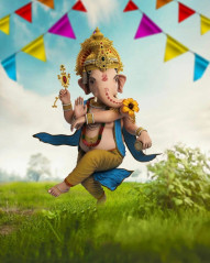 PicsArt Ganesh Ji Editing Background HD Download