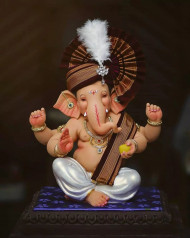 Picsart Ganpati Bappa Morya Banner Editing Background HD Img