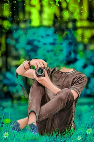 Snapseed CB Facecut Sitting Boy New Background Download
