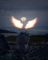 Snapseed Neon Wing Background Full HD For Photo Editing