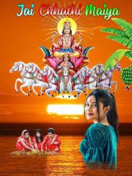 Top Happy Chhath Puja Background Full HD With Girls